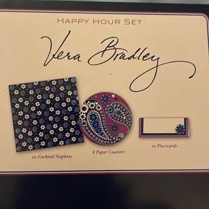 NWT Vera Bradley Happy Hour set
